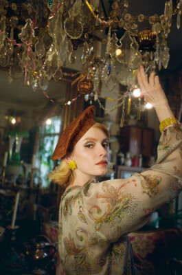 vintage fashion editorial 2022 for katrin hupf by martina lajczak